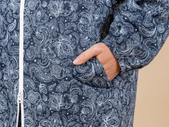 French Bandit Bandit X Flotte - L'Impermeable Pour Humain Paisley Bleu Best
